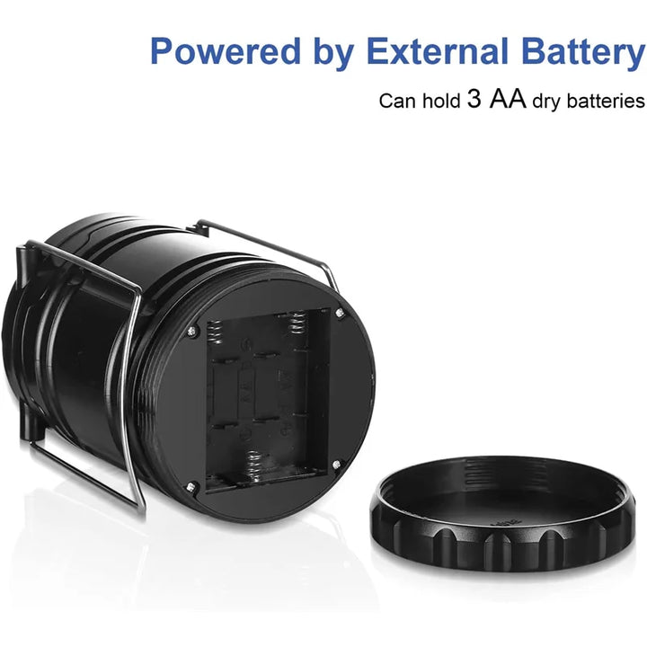 Camping Lanterns Battery Operated Collapsible Portable Lamps Outdoor Camping Light for Hiking Garden Hurricane Emergency Outages