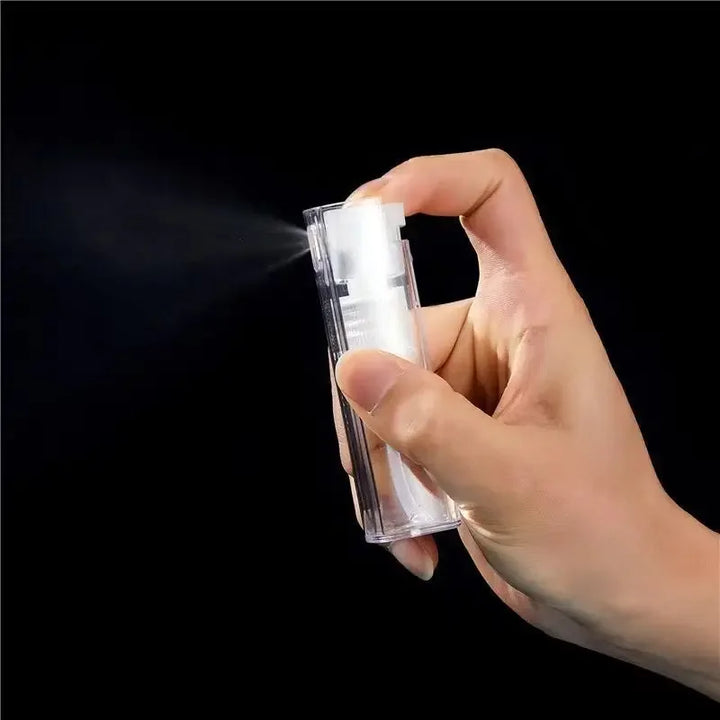 10ml Portable Mini Refillable Fragrance Hand Sanitizer Alcohol Bottle with Spray Fragrance Pump Empty Cosmetic Container Tool