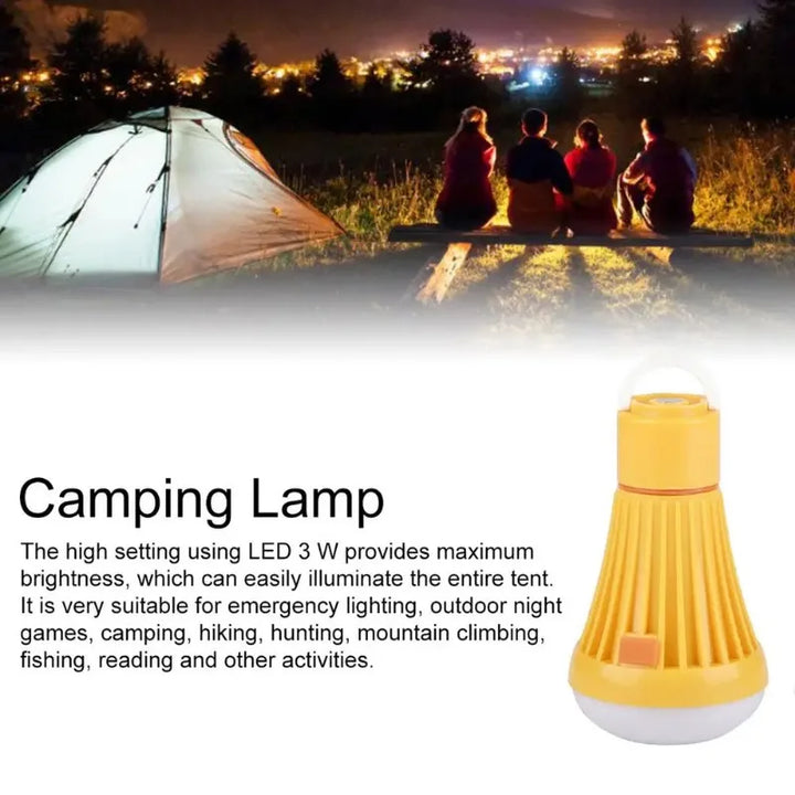 LED Tent Lamp Hurricane Emergency Tent Light Backpacking Hiking Fishing Outdoor Lighting  Camping Equipment  Tent Lantern