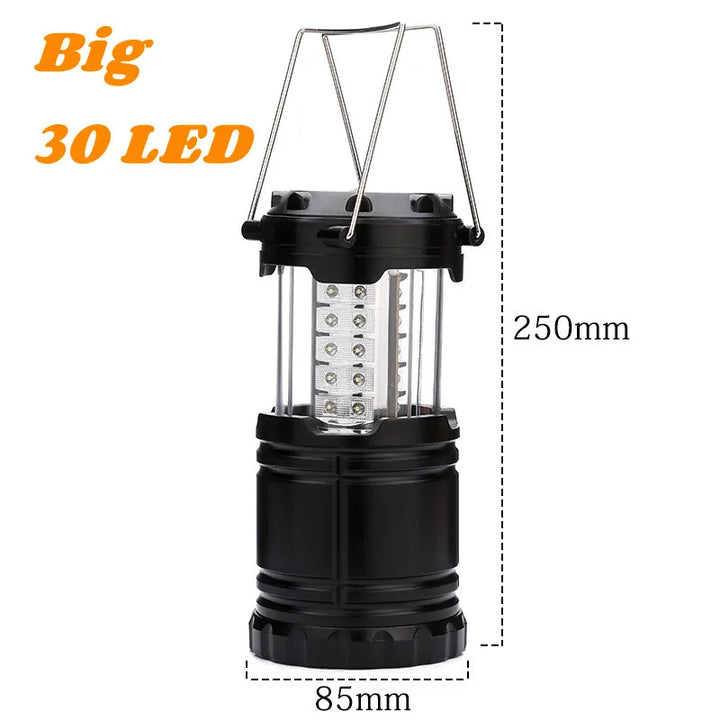 Camping Lanterns Battery Operated Collapsible Portable Lamps Outdoor Camping Light for Hiking Garden Hurricane Emergency Outages