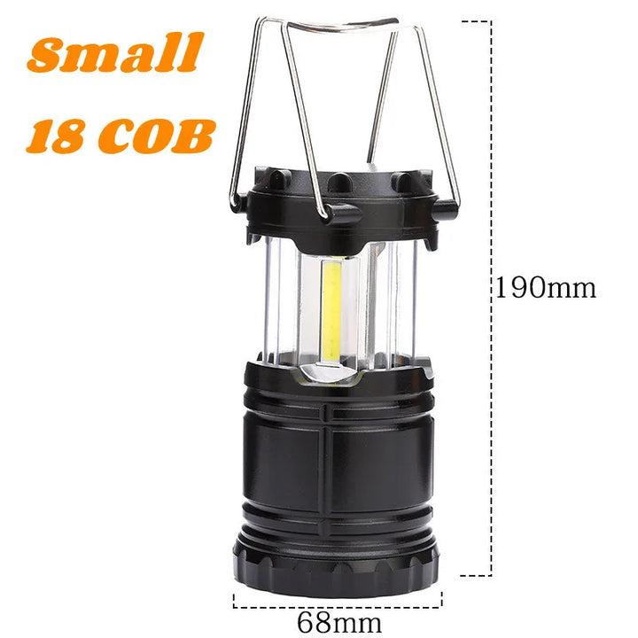 Camping Lanterns Battery Operated Collapsible Portable Lamps Outdoor Camping Light for Hiking Garden Hurricane Emergency Outages