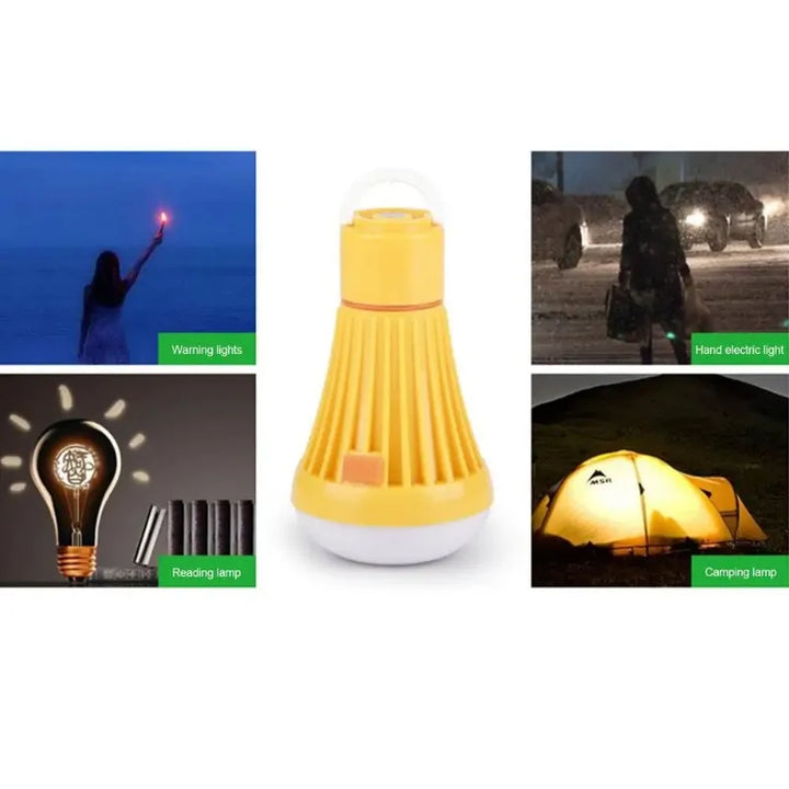 LED Tent Lamp Hurricane Emergency Tent Light Backpacking Hiking Fishing Outdoor Lighting  Camping Equipment  Tent Lantern